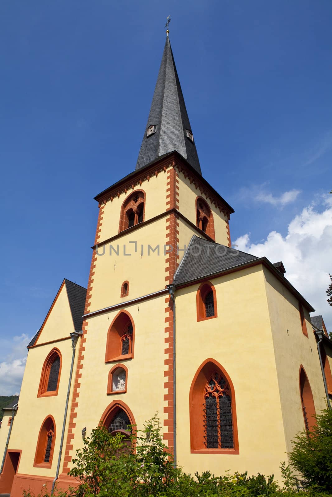 Kirche St Martin in Linz (Germany).