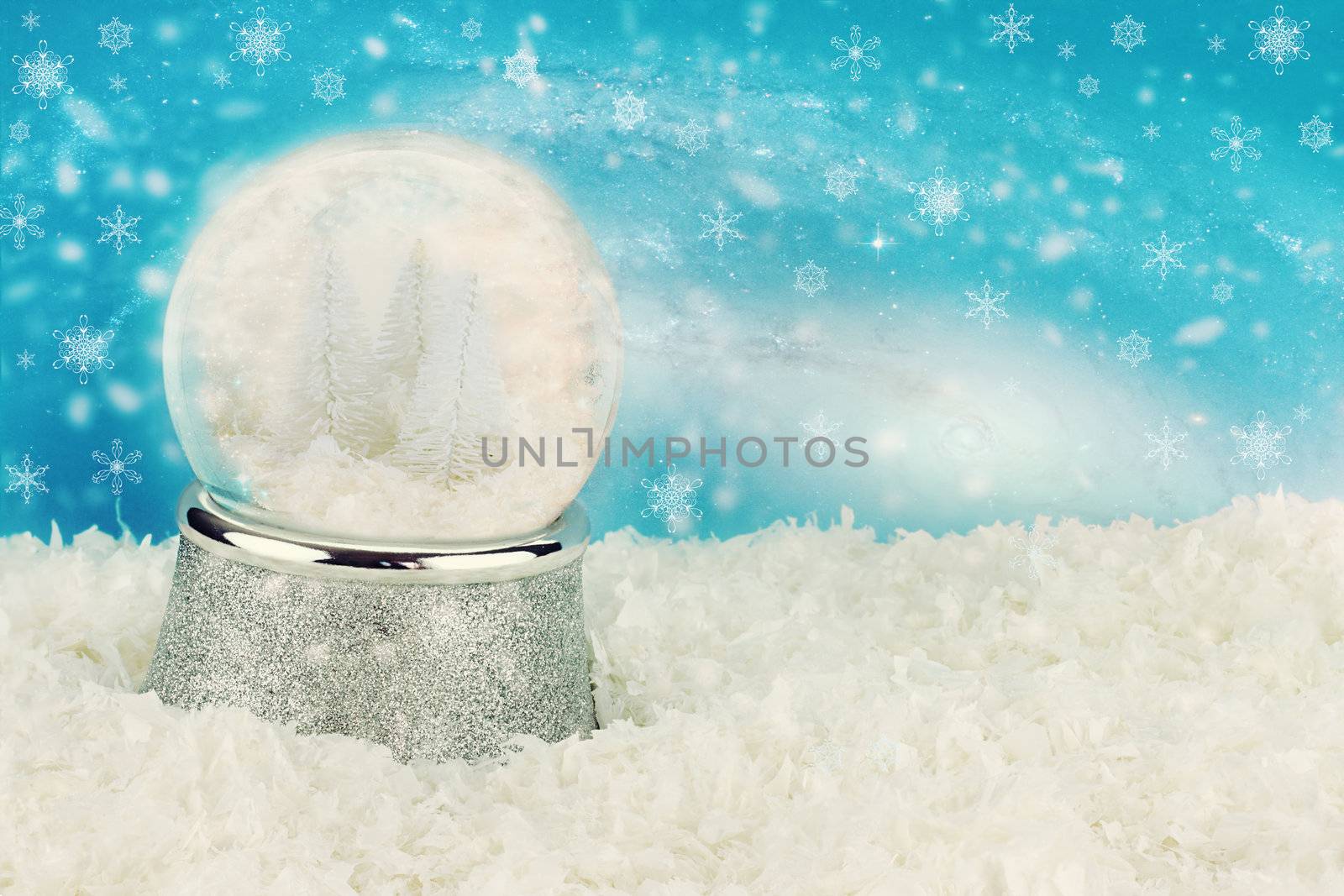 Winterland Snow Globe by StephanieFrey