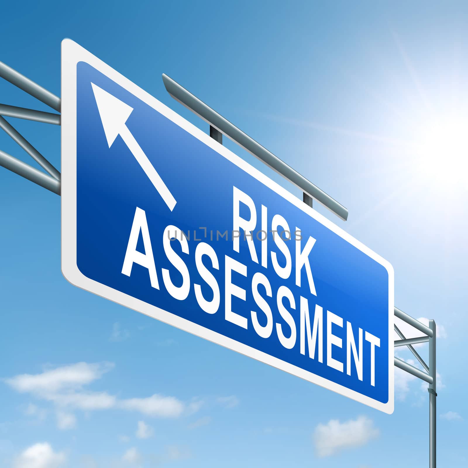Risk assessment concept. by 72soul