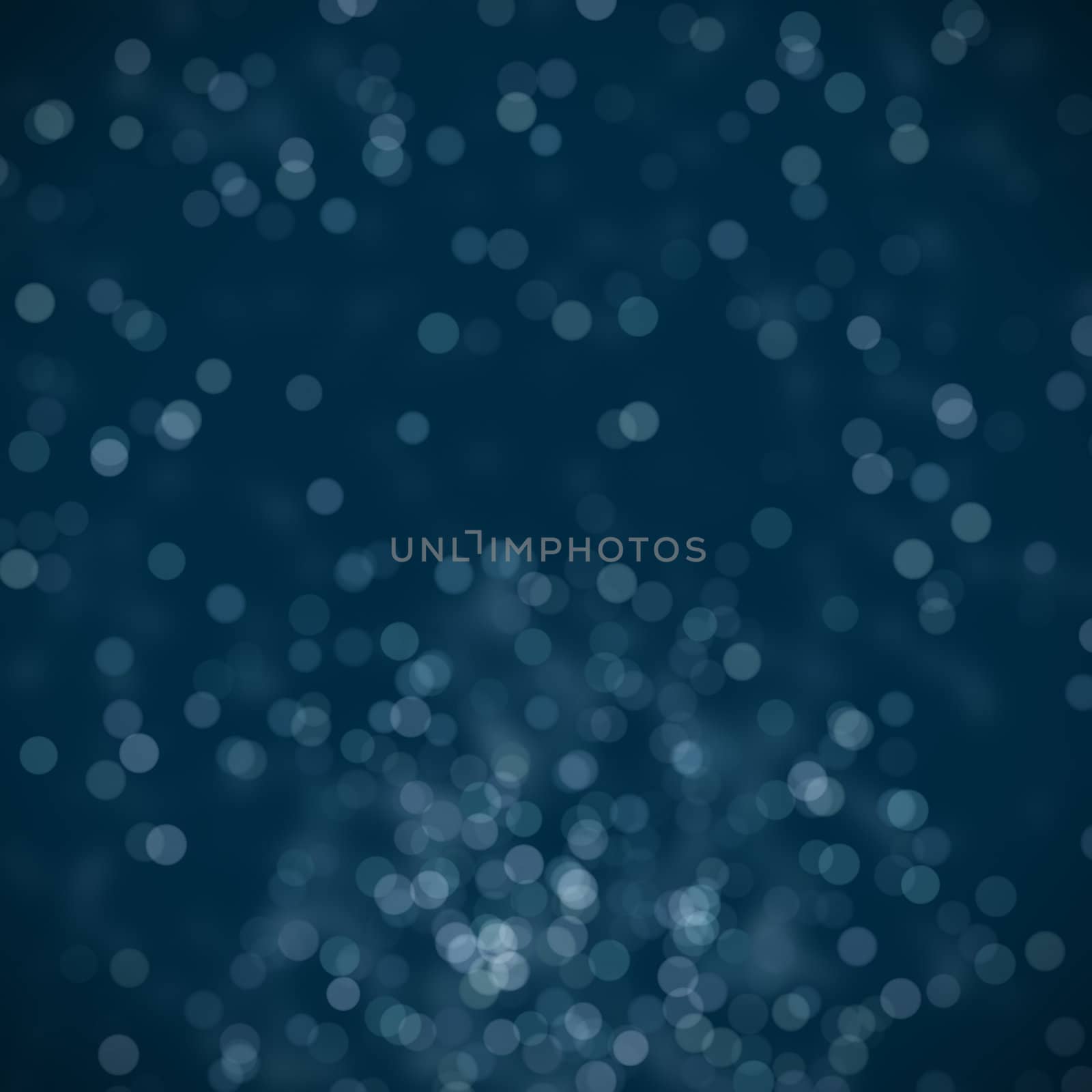 An image of a dark blue bokeh background
