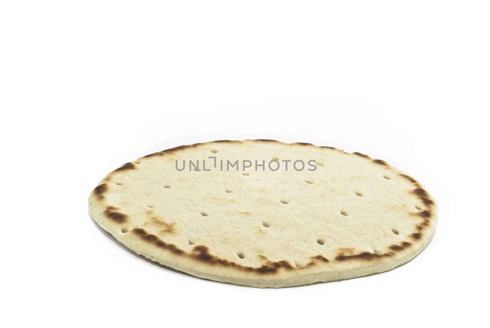 Piadina. Browse of wheat flour, traditional Italian product.