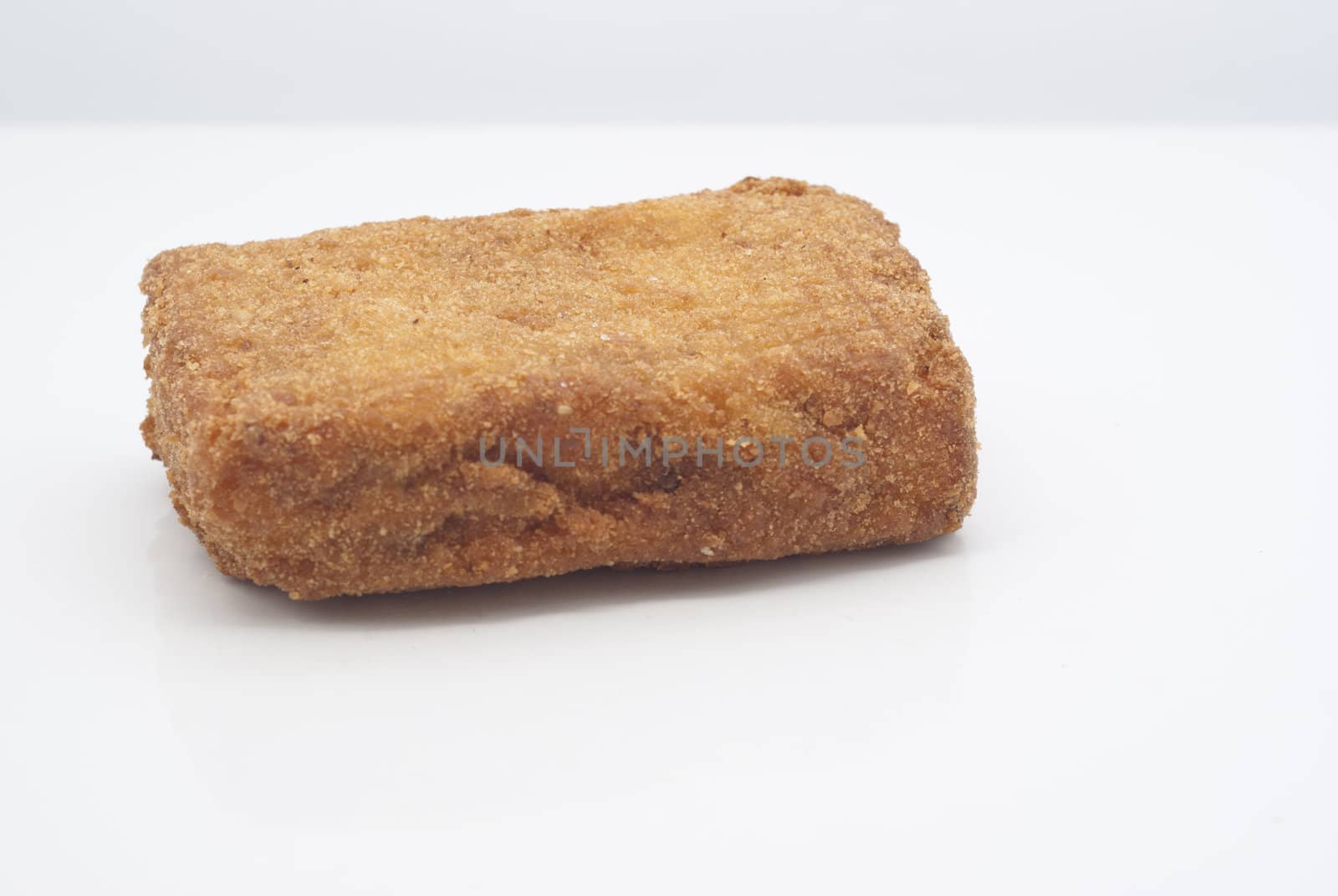 Sicilian Rorisserie, Spiedino. piece of rotisserie with meat isolated on white.