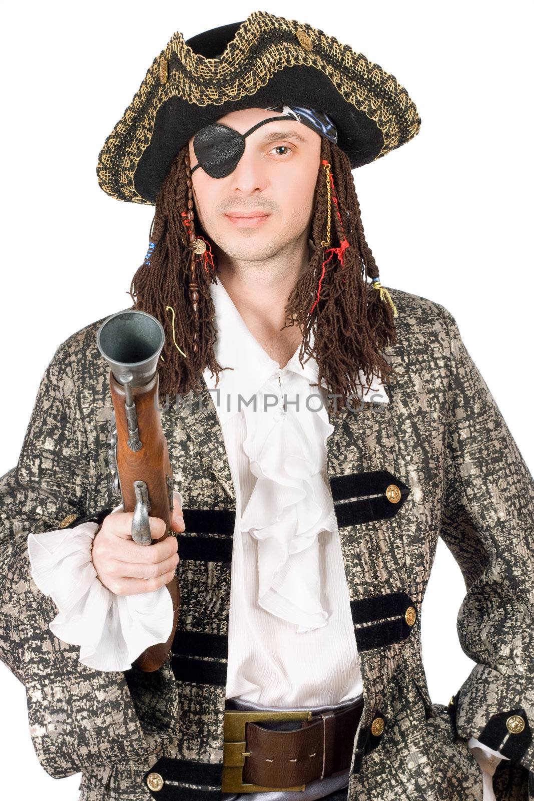 man dressed as pirate by acidgrey