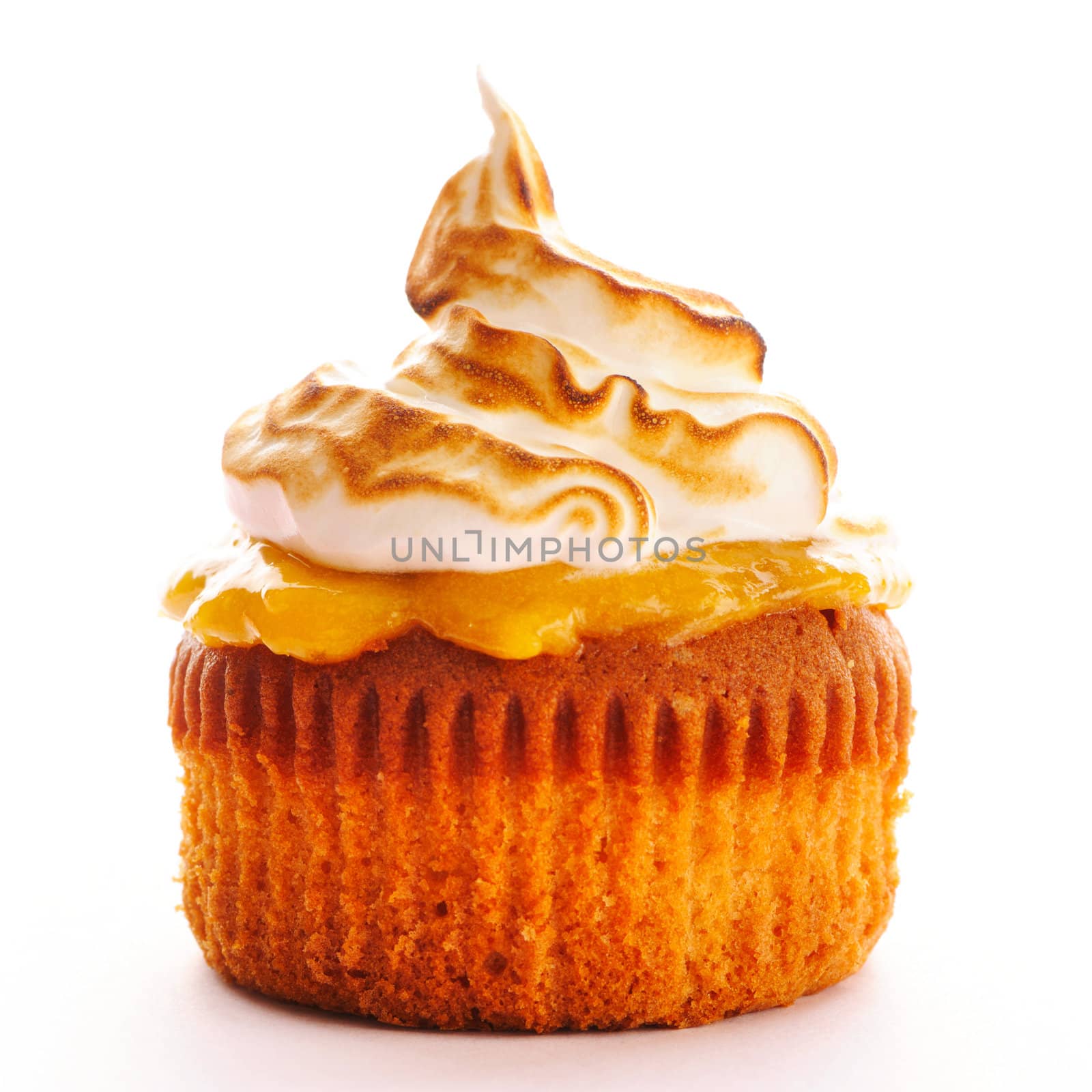 Cupcake with whipped cream by haveseen