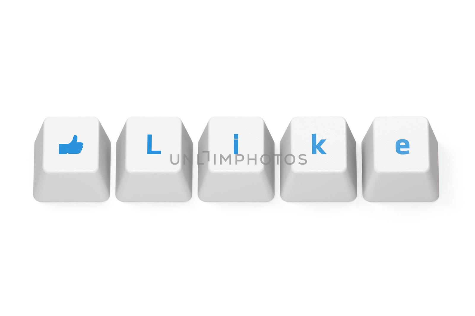 Keyboard's Like buttons by maxkabakov