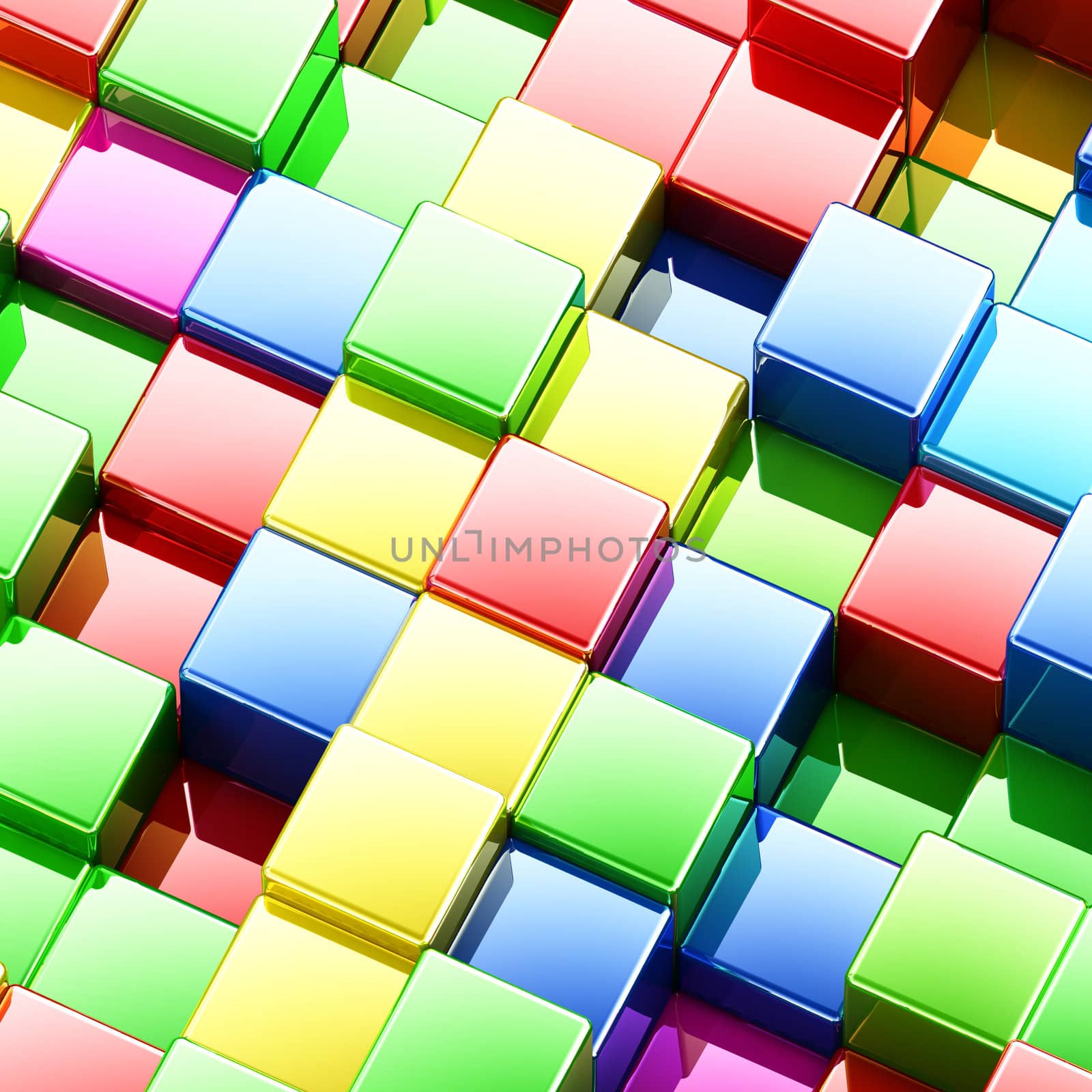 Multicolor abstract background by maxkabakov