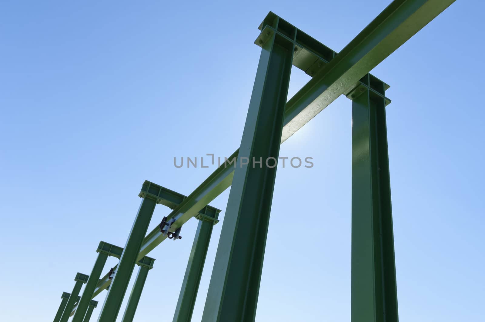 Gantry crane by mrfotos