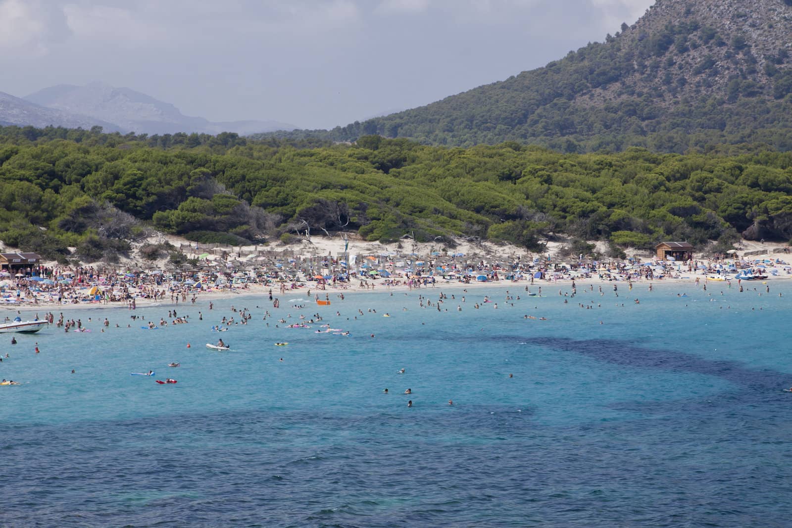 blue sea andpanorama blue sky holidays vacation summer meditteranean 