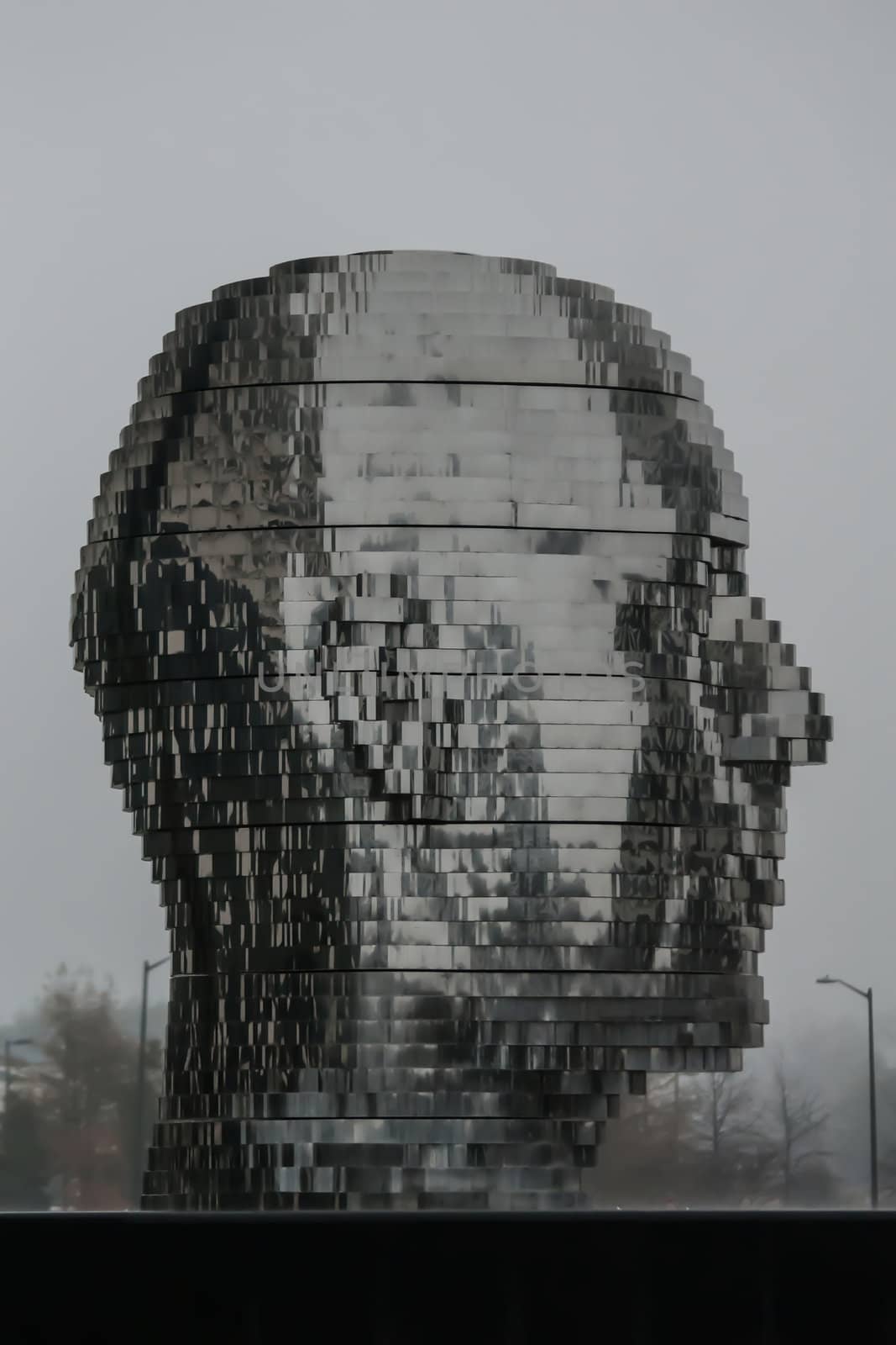 Metalmorphosis Mirror Fountain by David Černý by digidreamgrafix