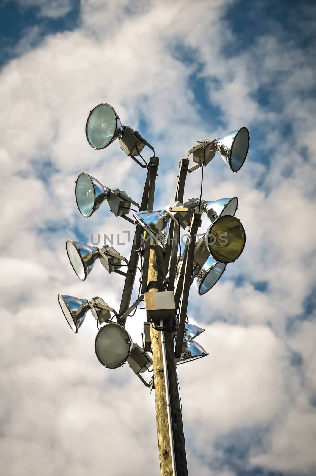 stadium lights