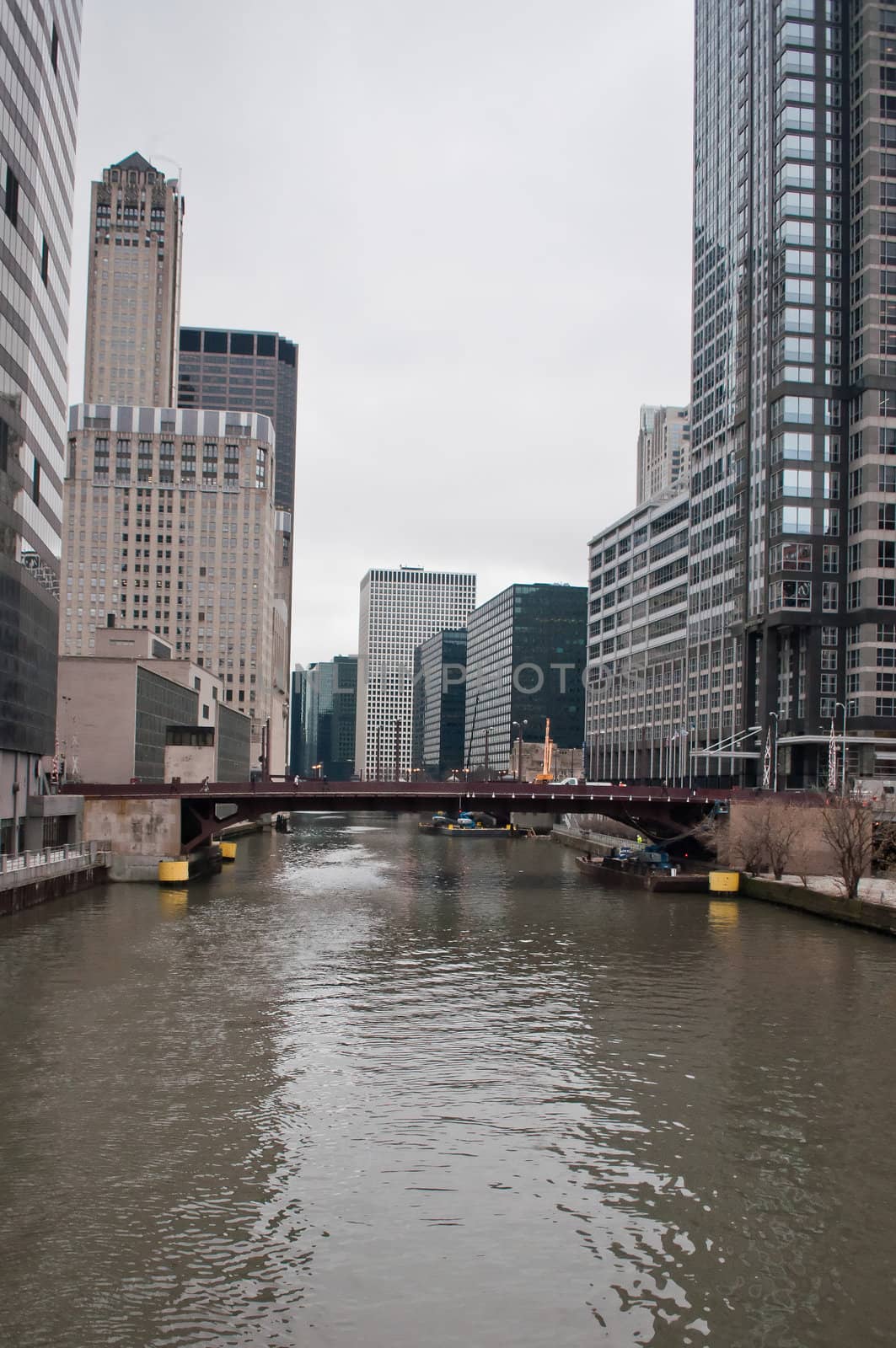 chicago skyline by digidreamgrafix