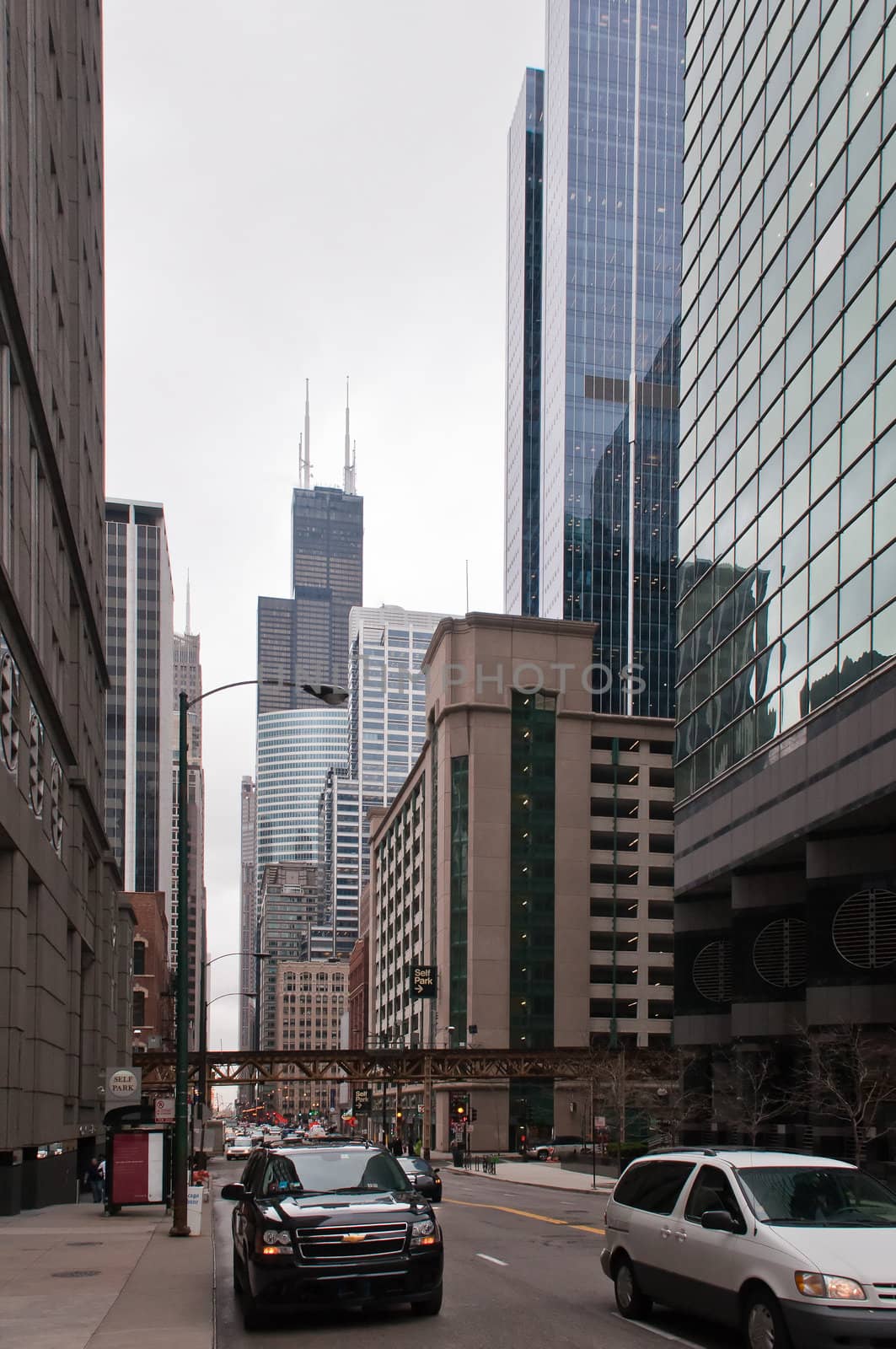 chicago skyline by digidreamgrafix