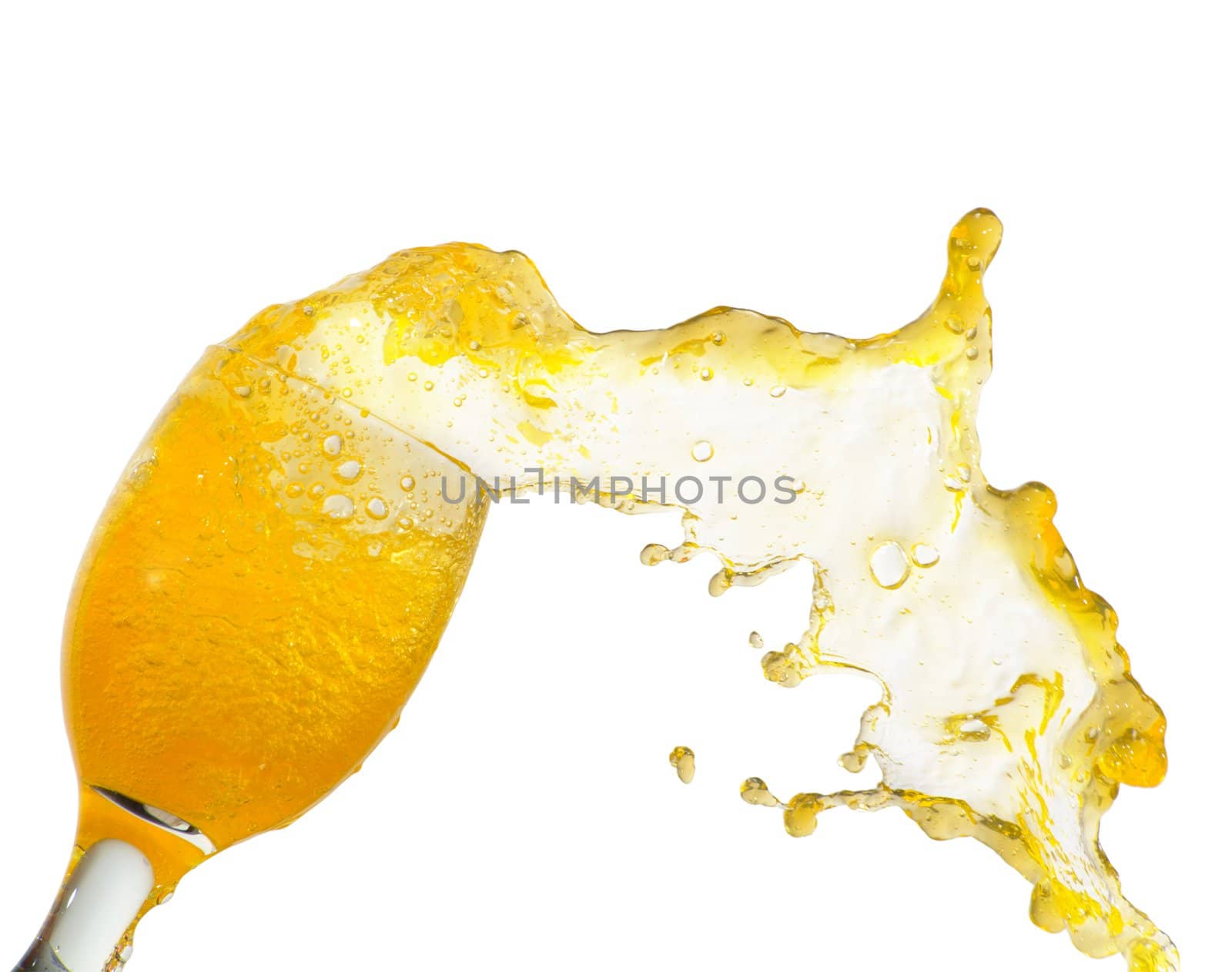 glass of orange juice by adam121