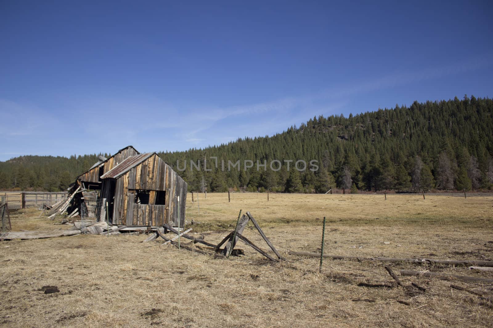 Old barn in Sierraville California by jeremywhat