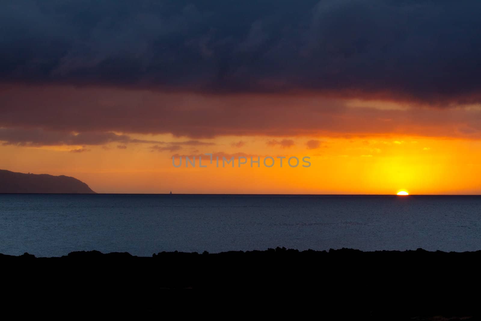 Sailboat Sunset by joshuaraineyphotography