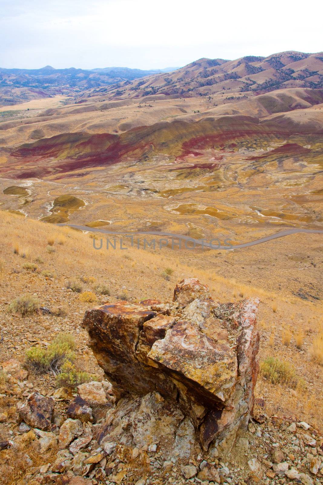 The Painted Hills National Monument has vibrant red hills in Eastern Oregon with fossil beds and historic significance.