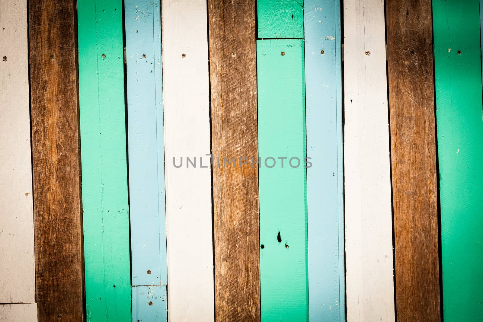 Color wood wall, grunge background