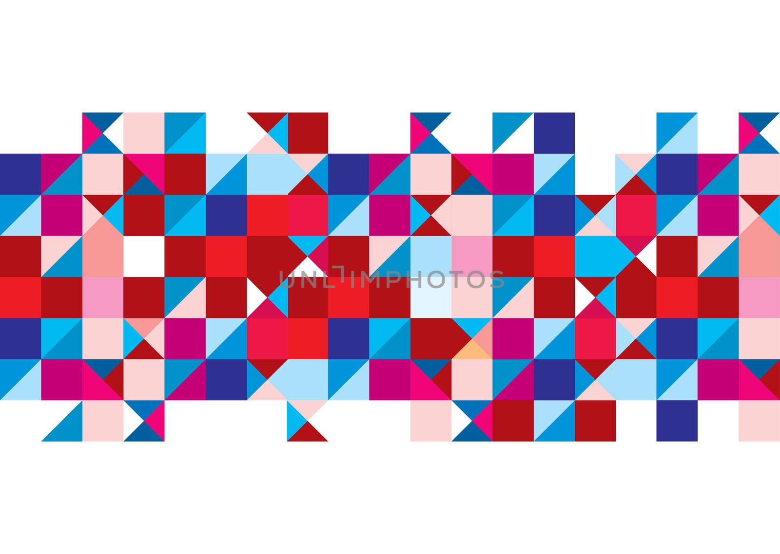 Tricolour pattern background by nicemonkey