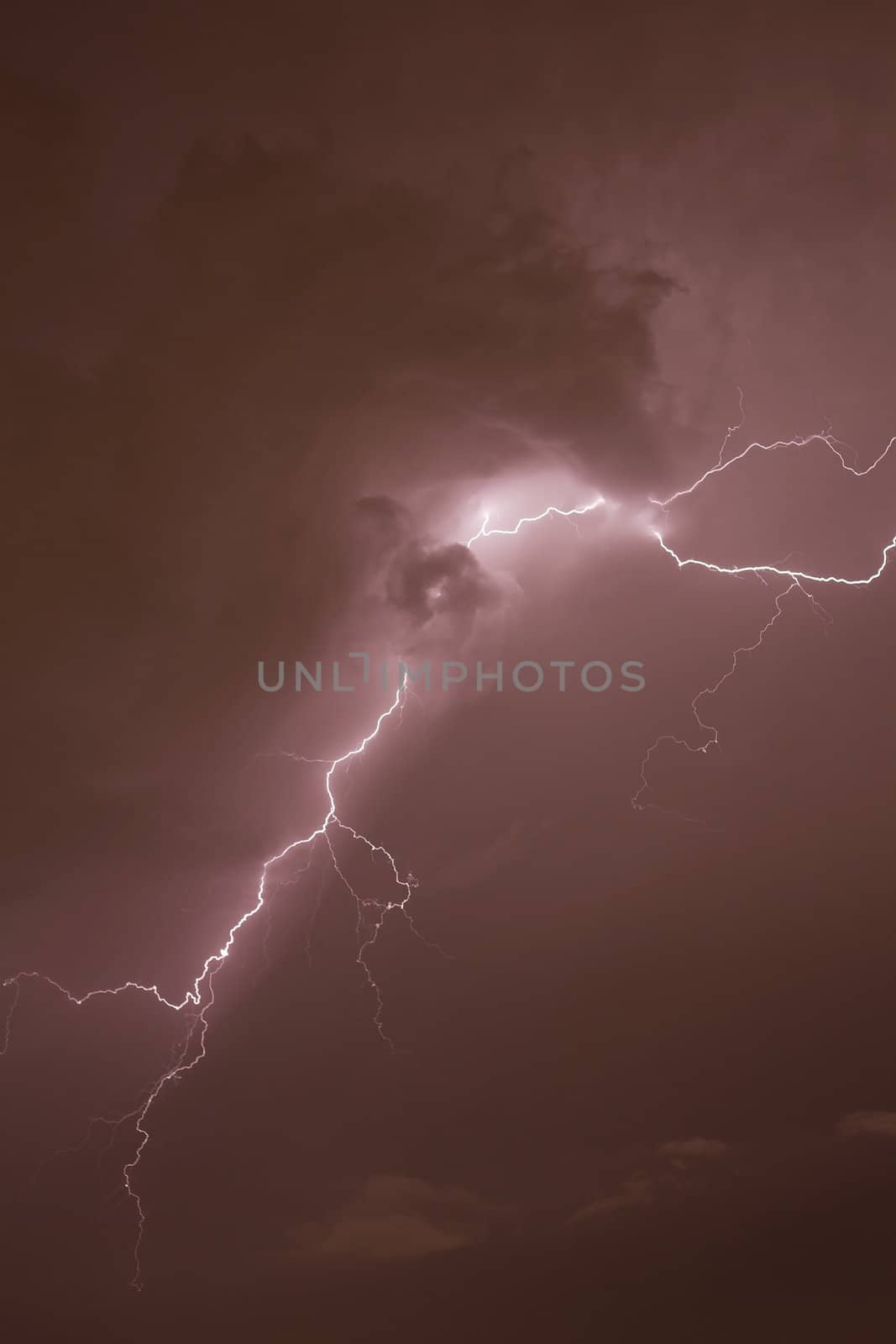 Lightning strike