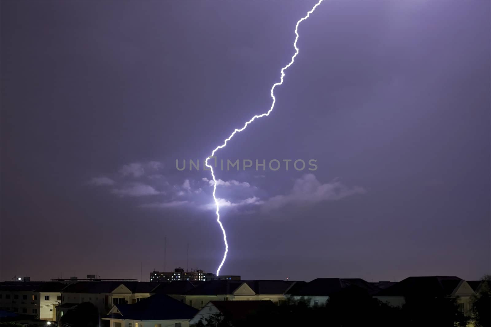 Lightning strike