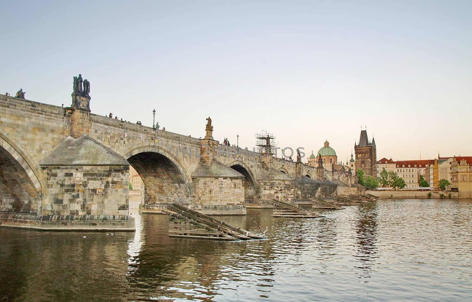 Charles Bridge of Prague by anderm