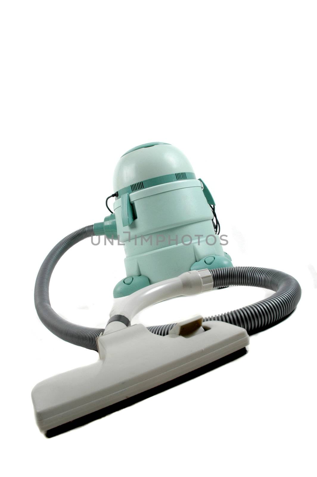 wet and dry vacuum cleaner isolated on white background