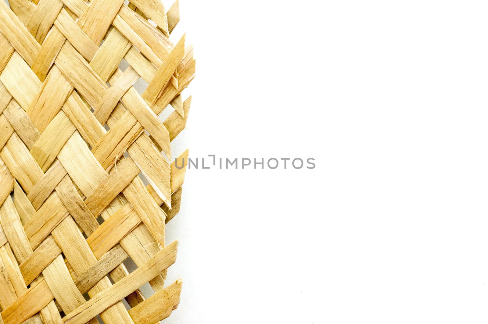 Detail of an handmade wicker by TanawatPontchour