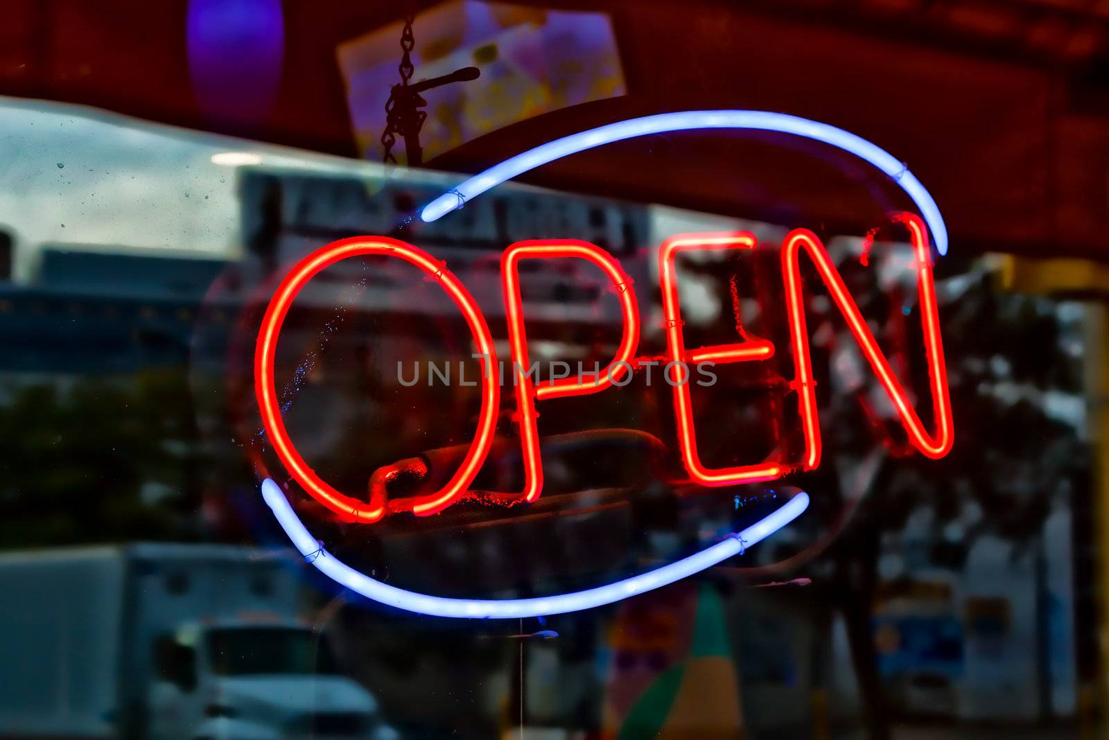 Neon Open Sign by wolterk