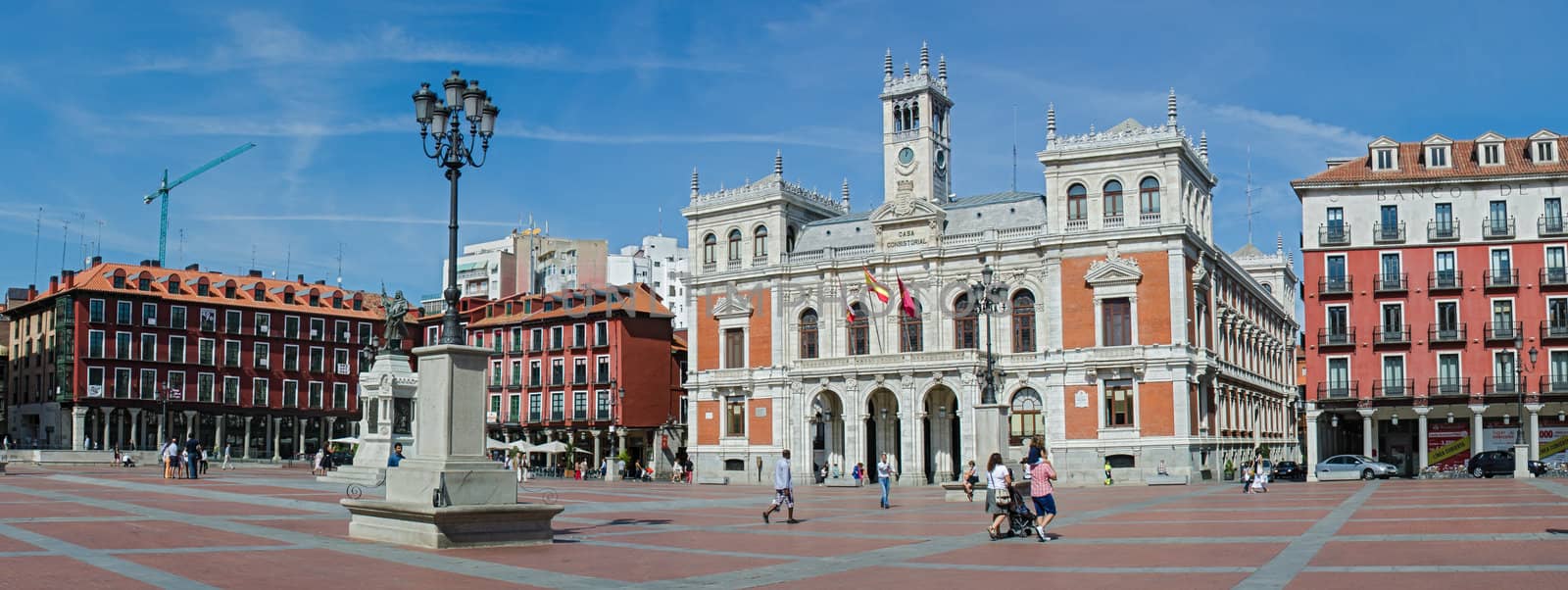 Plaza Mayor and the city hall of Valladolid by homydesign