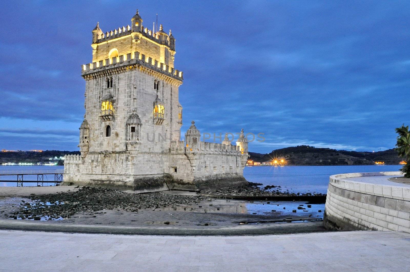 Torre de Belém (Belém tower) of Lisbon, Portugal