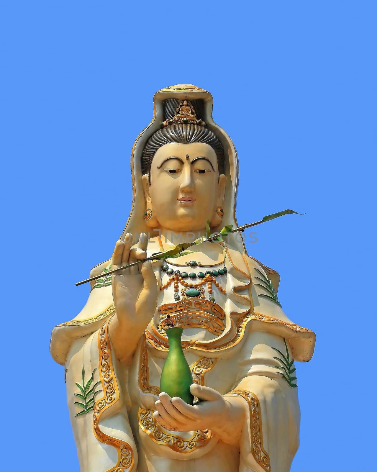 Chinese female goddess, Guanyin, taken in Thailand 