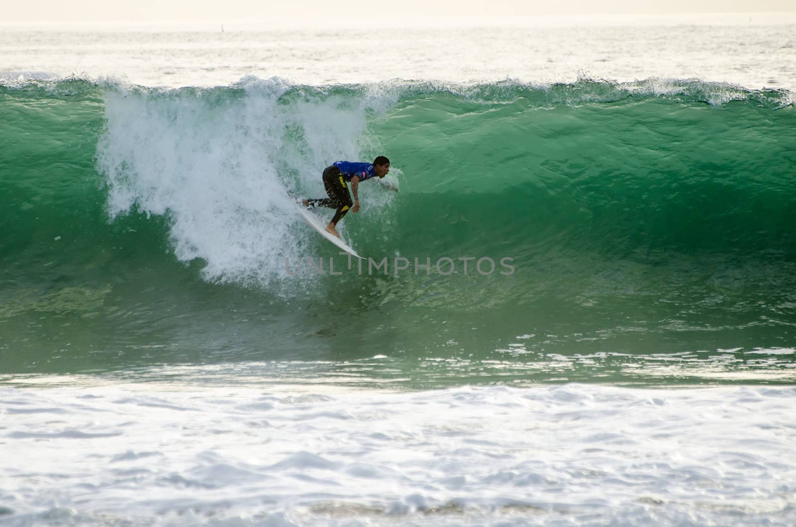 PENICHE, PORTUGAL - OCTOBER 13 : Heitor Alves (BRA) during the Rip Curl men's Pro Portugal, October 13, 2012 in Peniche, Portugal