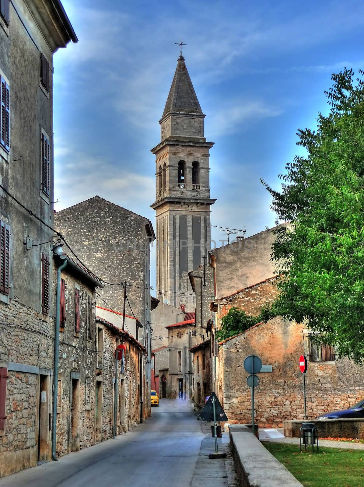 Vodnjan - hihgest bell tower in Istria by xbrchx