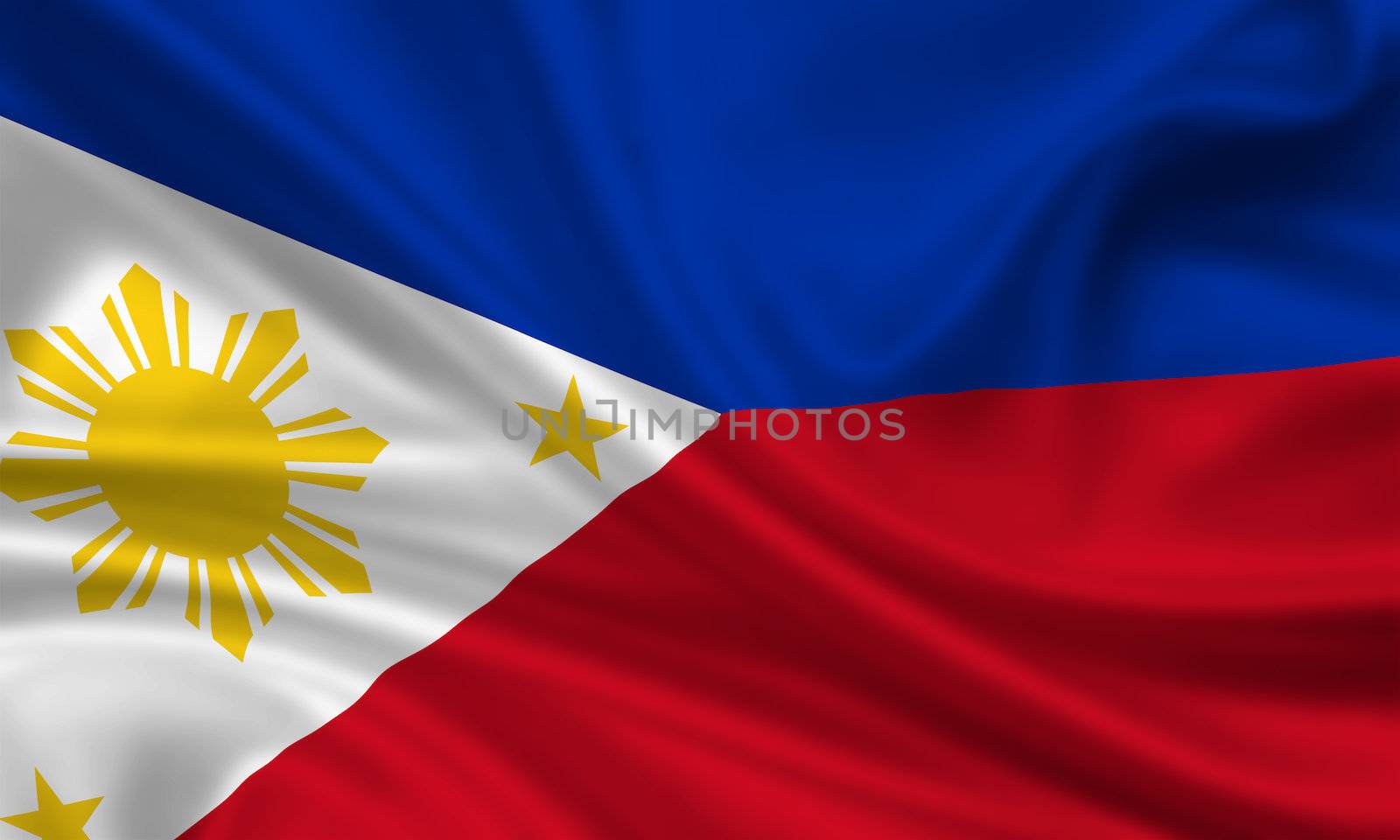 waving flag of the philippines