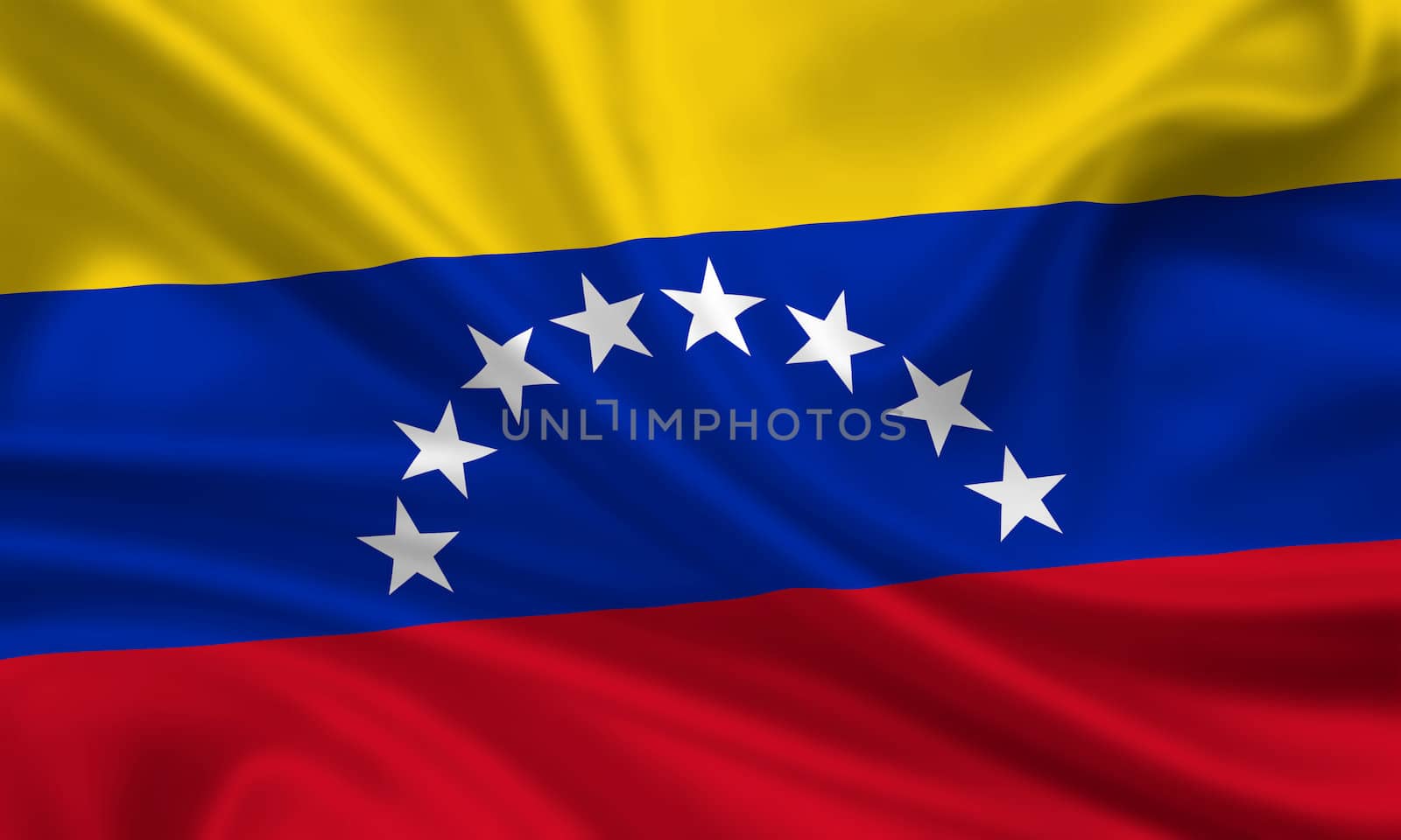 waving flag of venezuela