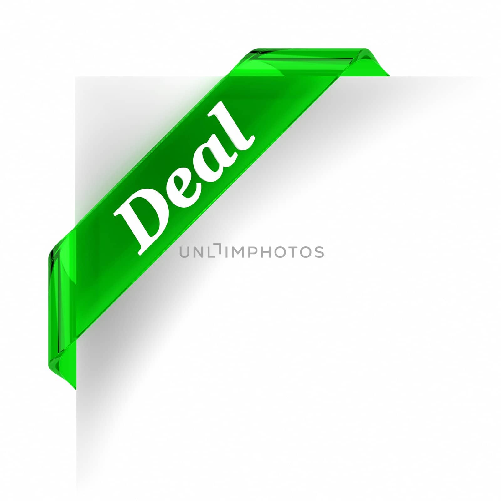 Deal Green Banner by OutStyle