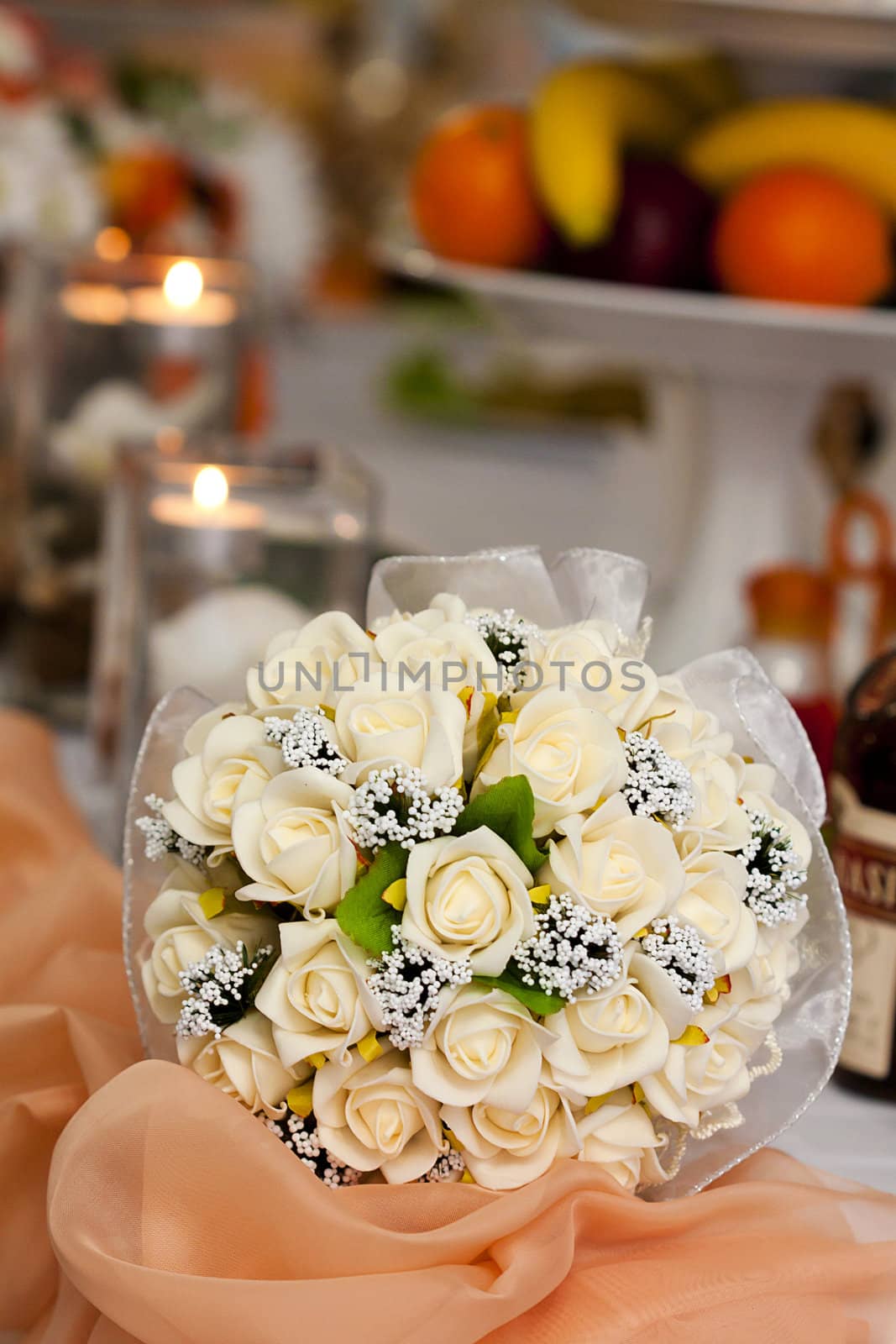 A close up of flower bouquet 