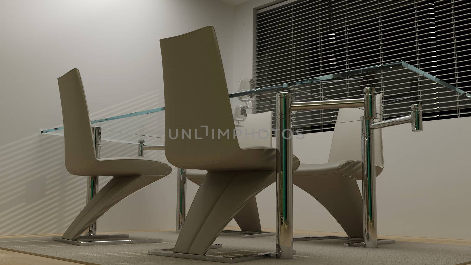 dining room in 3D by vitanovski