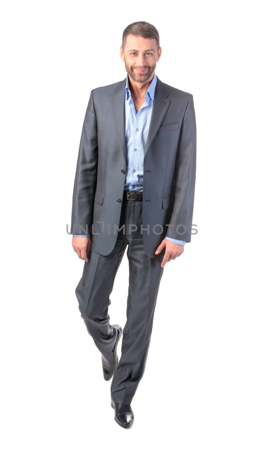 Full length portrait businessman by Discovod