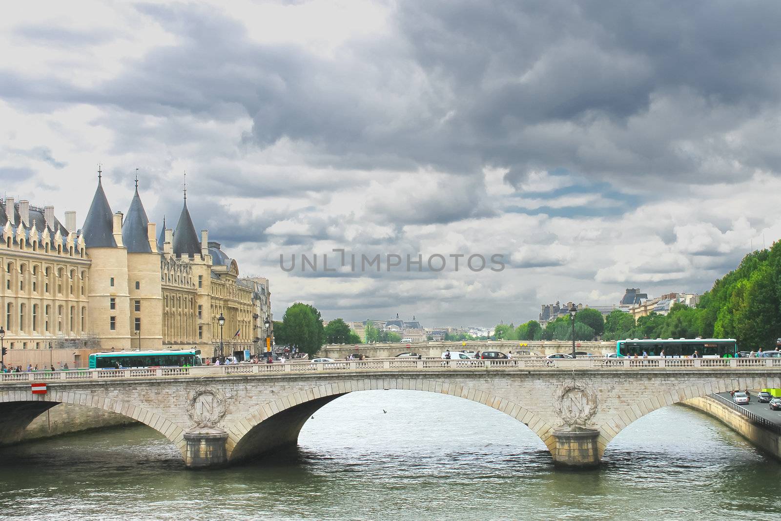 Bridge over the Seine. Paris. France by NickNick