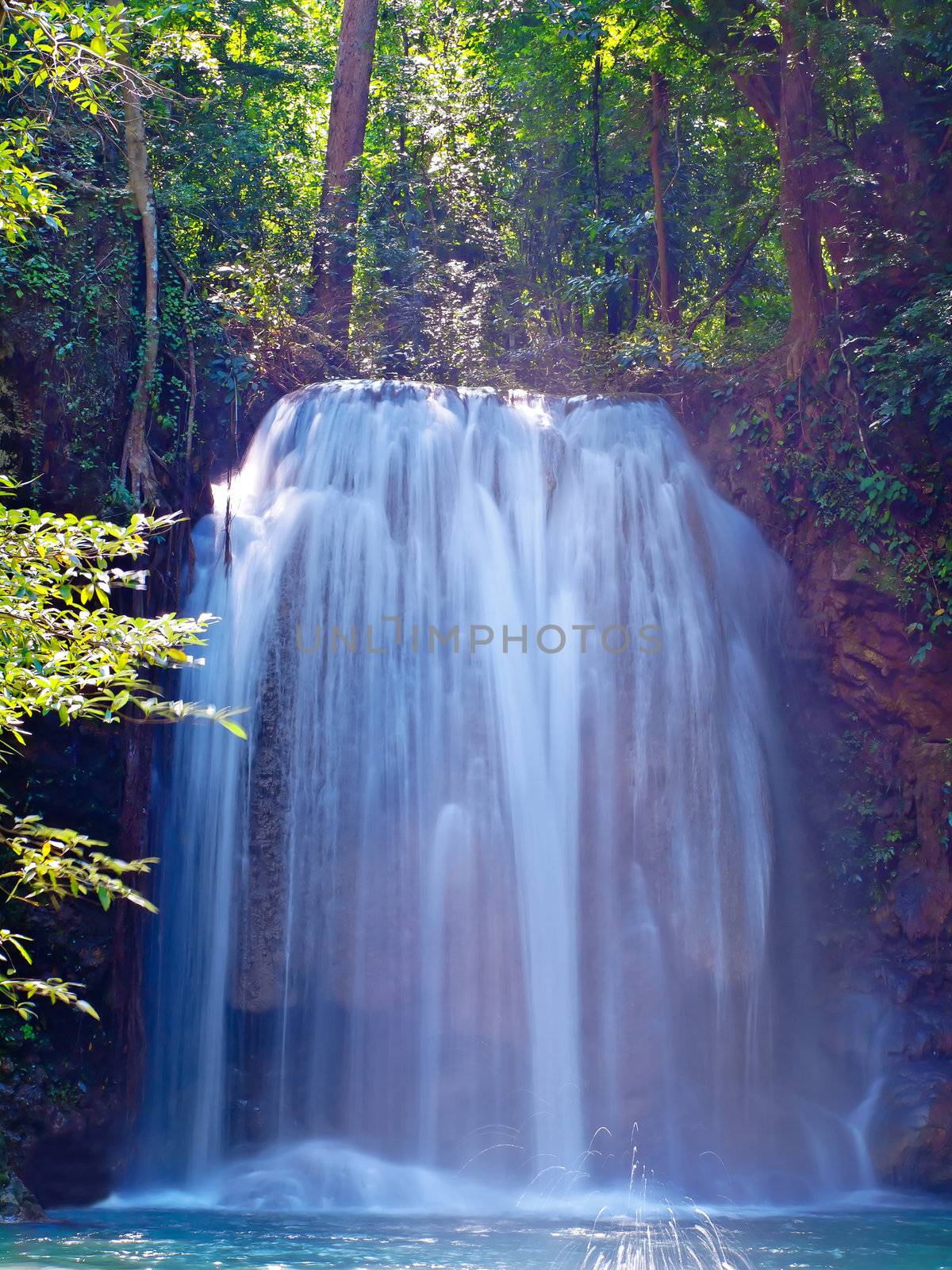 Erawan waterfall by Exsodus