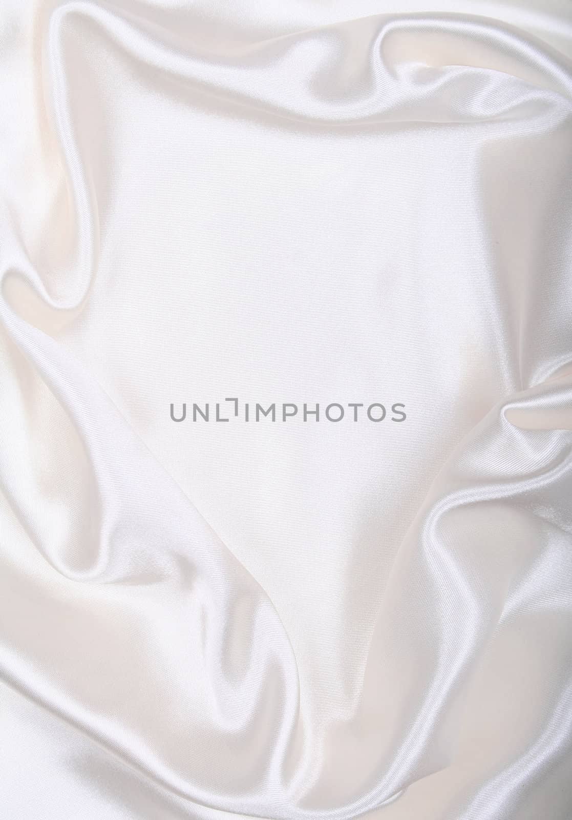 Smooth elegant white silk as wedding background