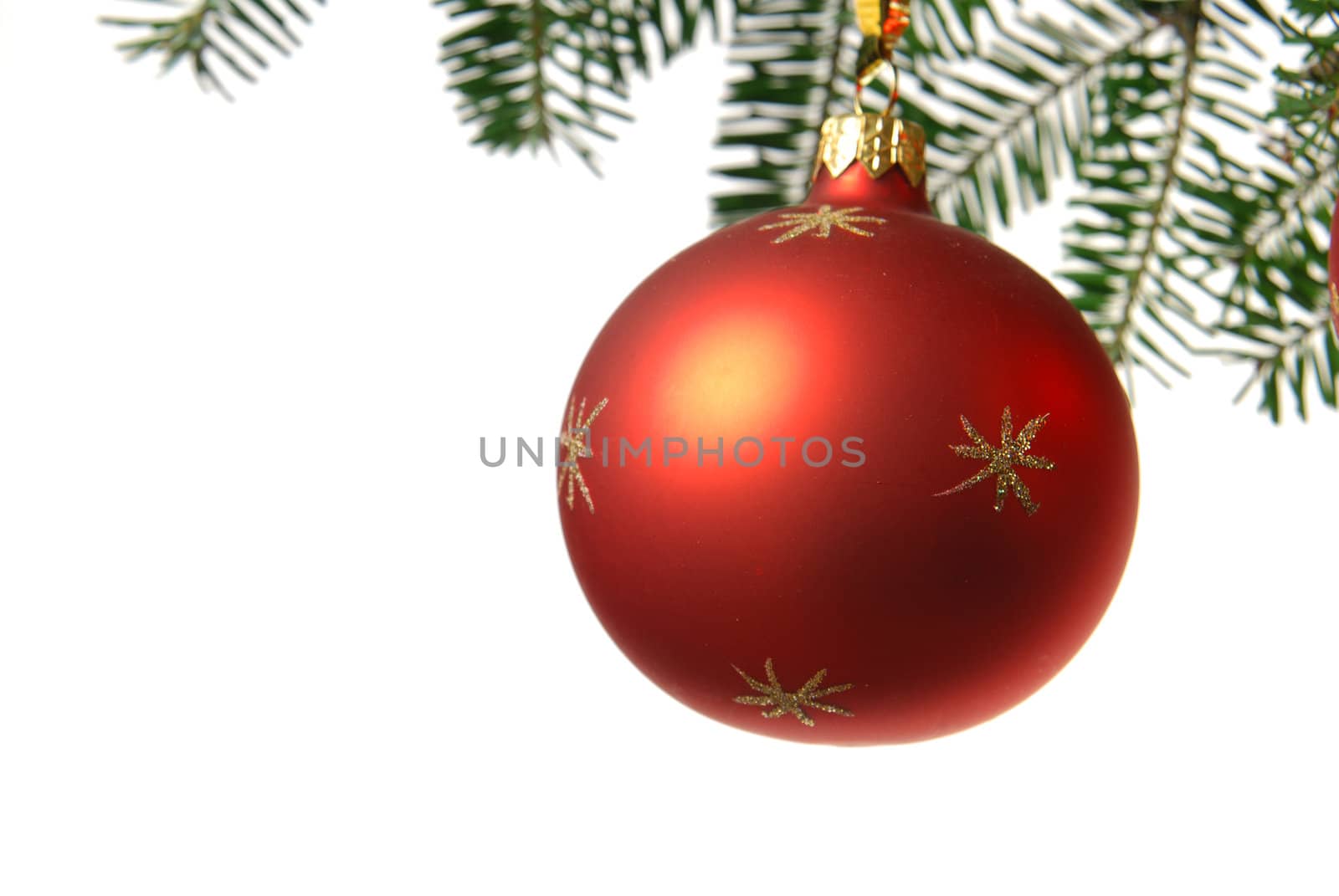 Christmas ornaments on the Christmas tree