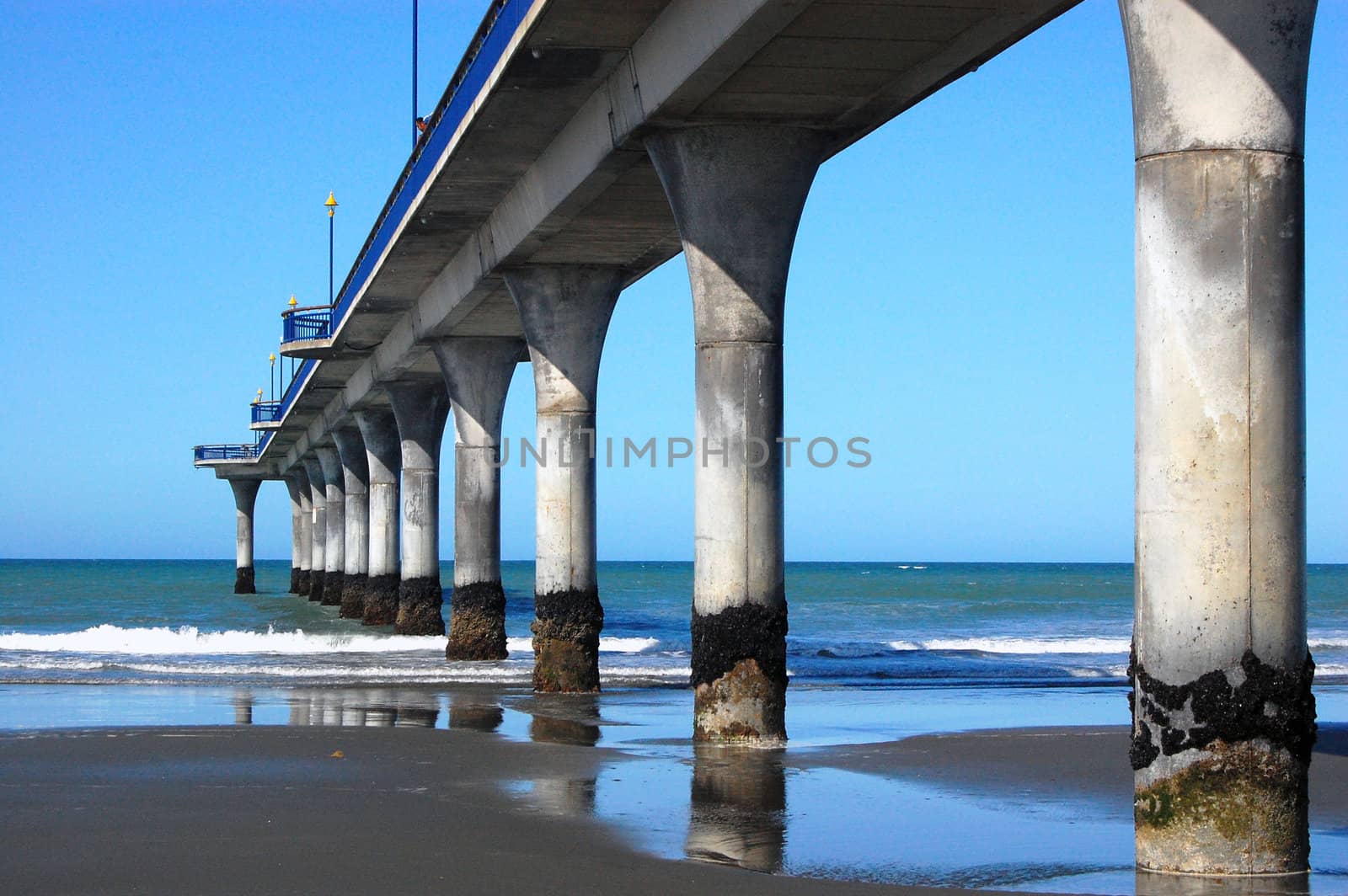 New Brighton pier Christchurch by danemo