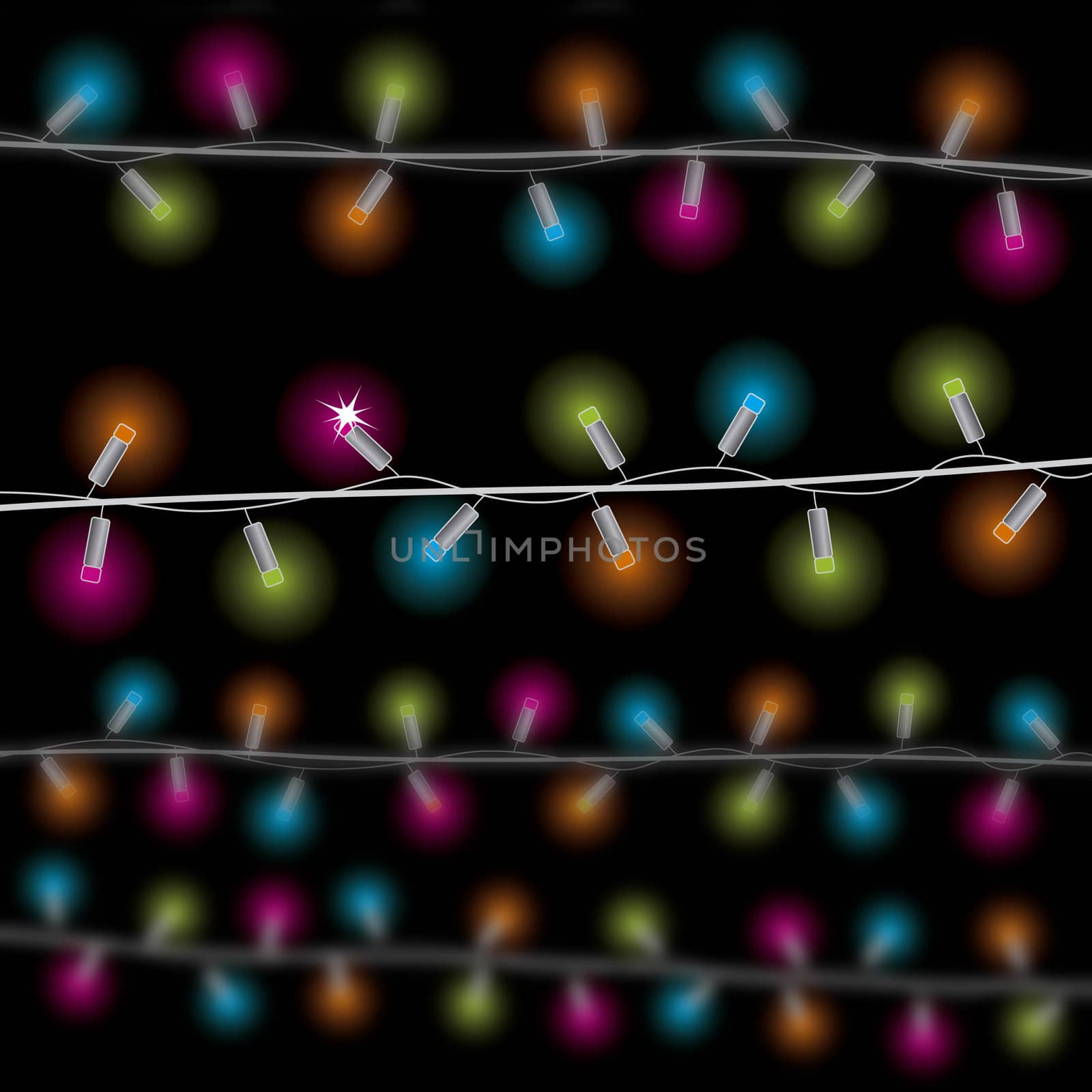 Christmas light design by Myimagine