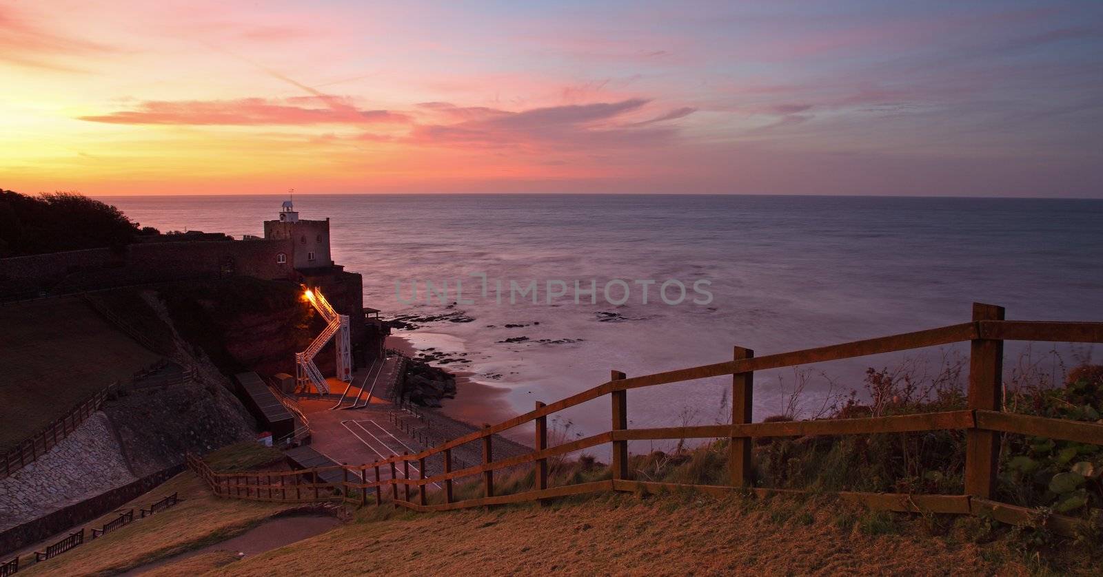 Local landmark in Sidmouth, South West, england