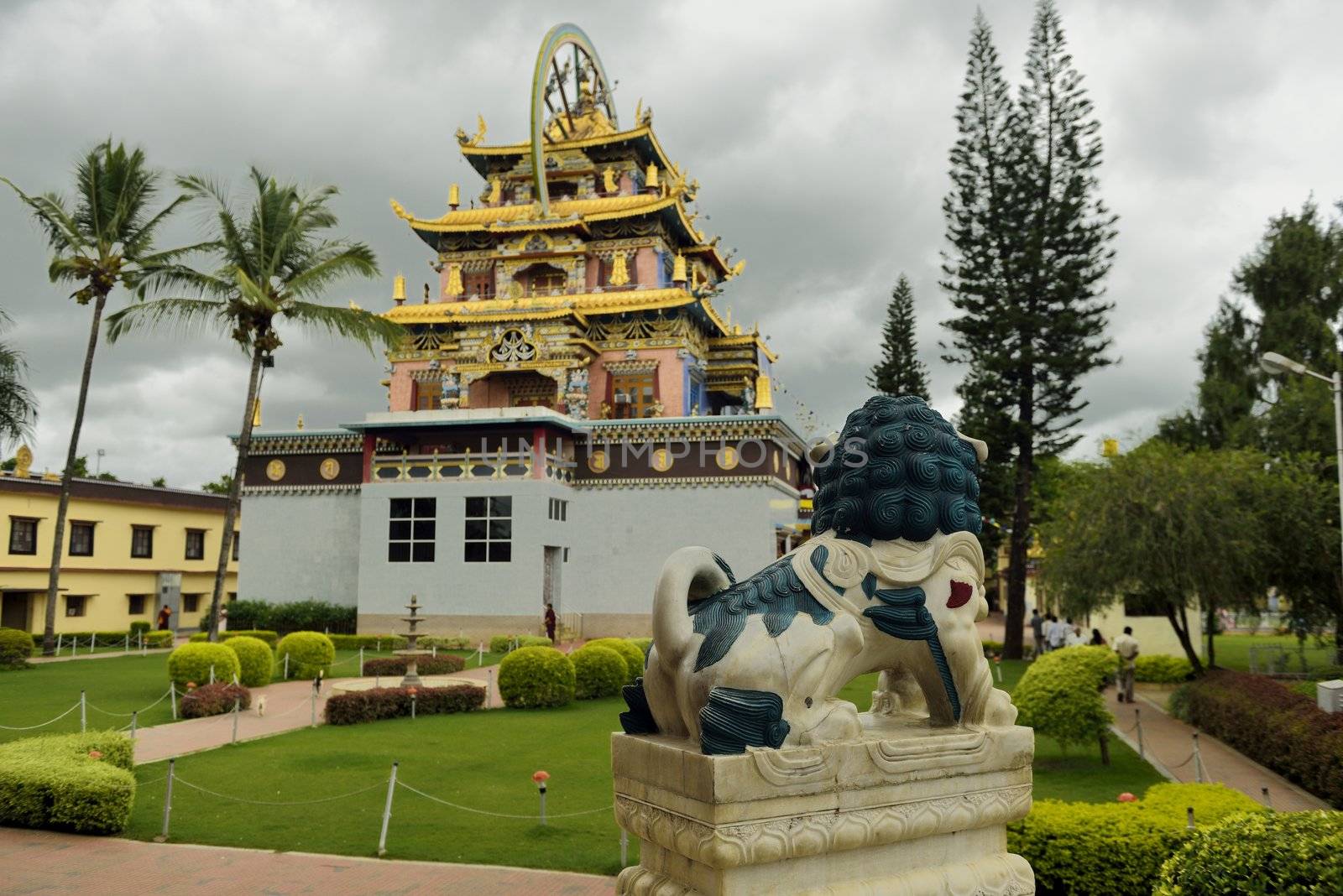 A tibetian monastry in Karnataka India