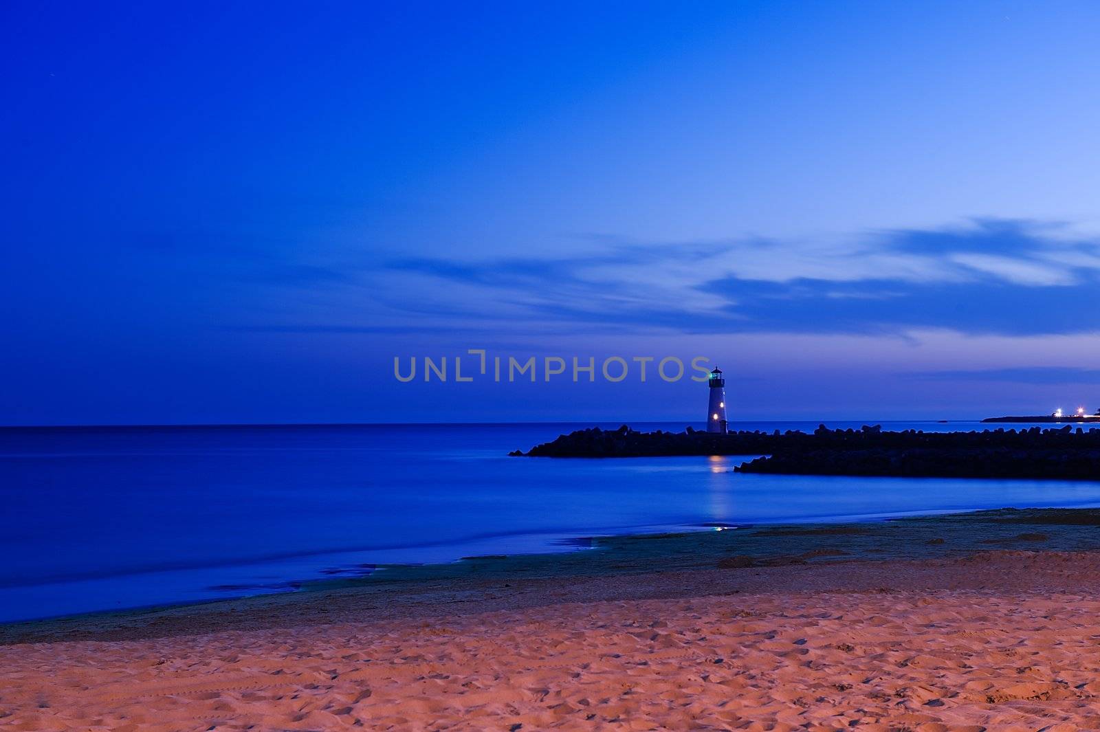 Walton light house in Santacruz California, pacific coast