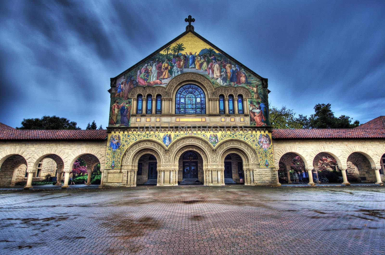 Mission chuch at Stanford University California USA
