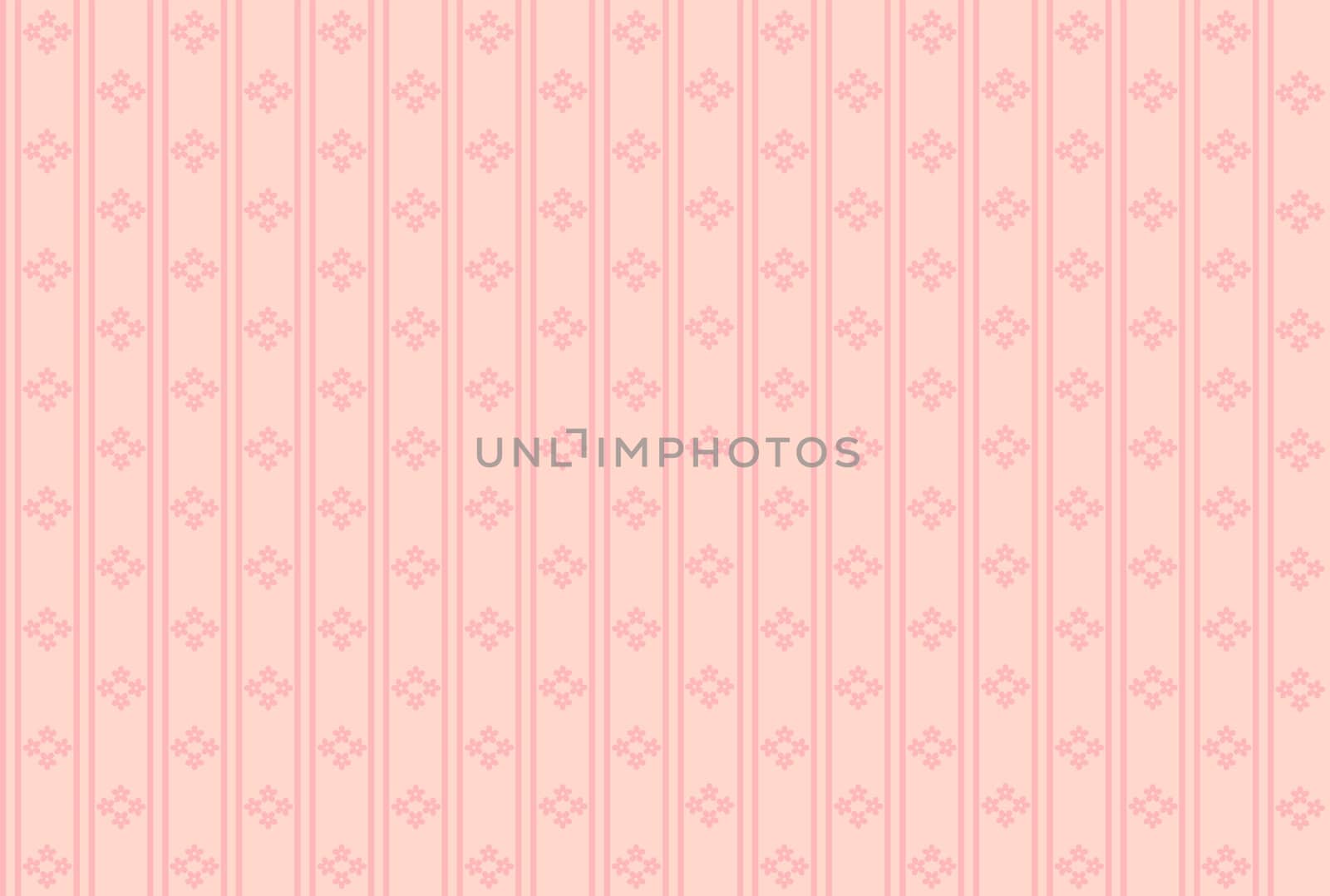 Seamless pattern with flowers on a pink background